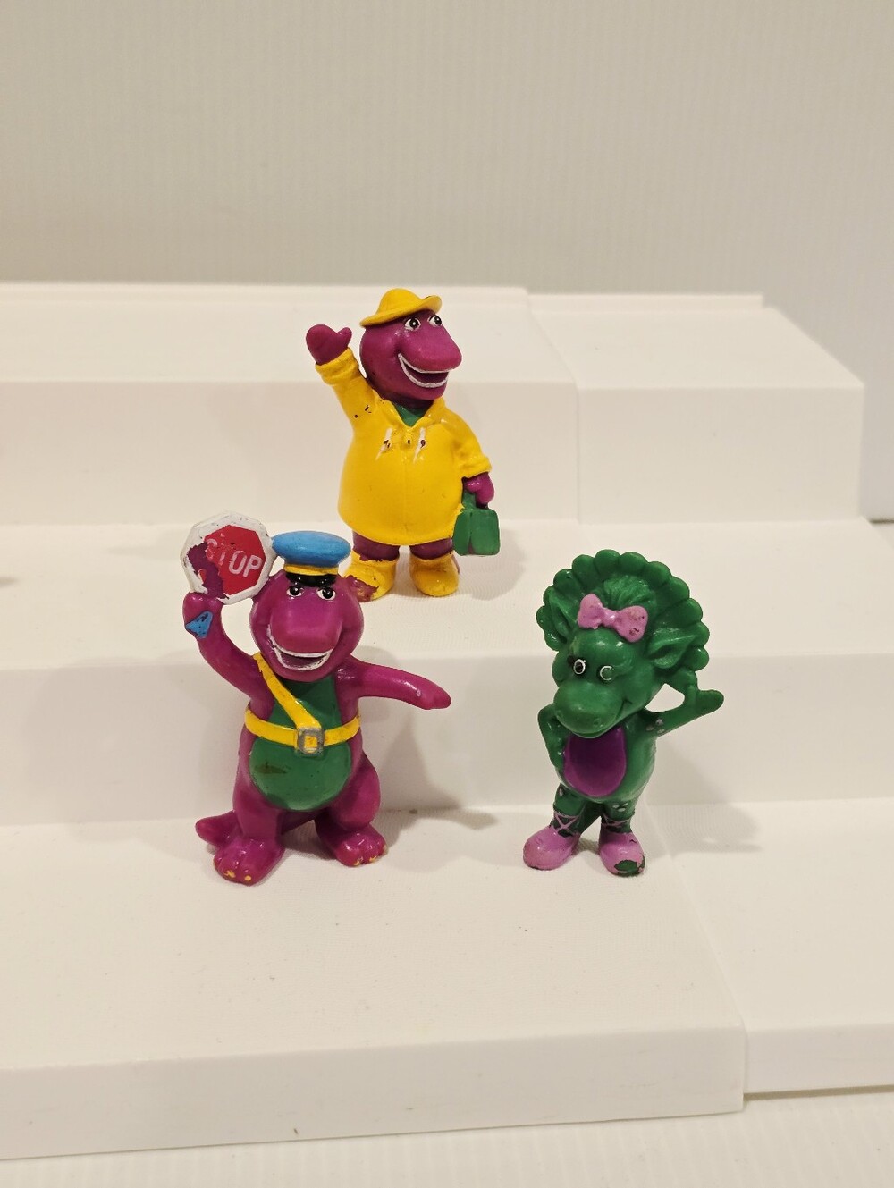 Vintage Barney and Friends Figure Set